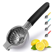 Custom Kitchen gadgets stainless steel metal lemon juicer press squeezer hand manual machine Home Bar Fruit Tool